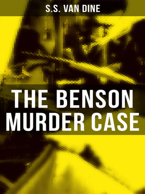cover image of The Benson Murder Case